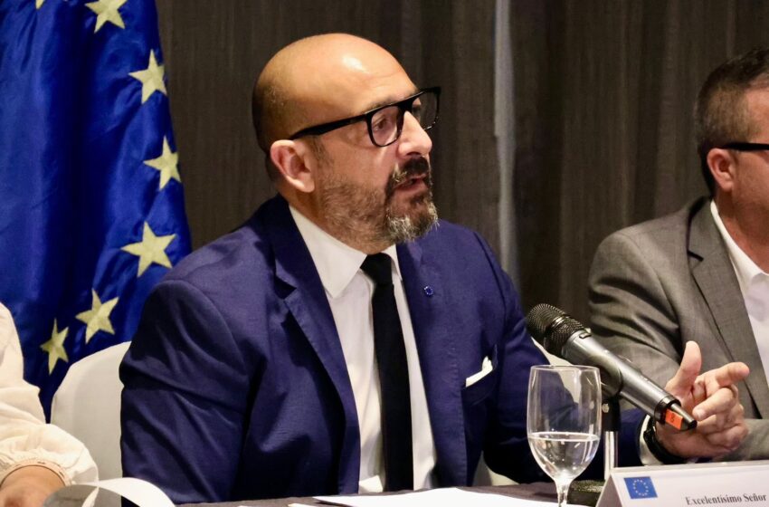 Jordi Cañas, jefe de misión UE. Foto: UE